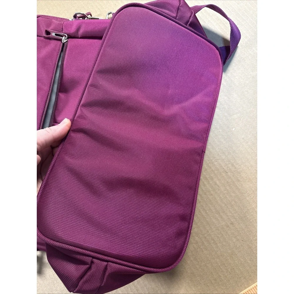 Samsonite Mobile Solution Convertible Bag Purple, Size 17'' x 16'' x 8''